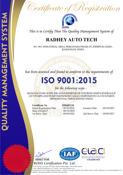 Certifications