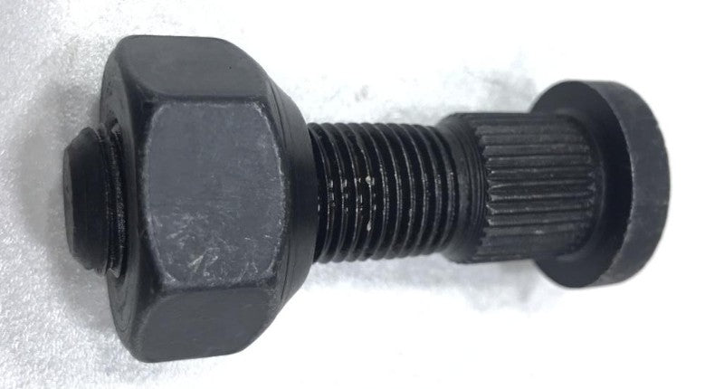 REAR WHEEL BOLT WITH NUT
(BOLT LENGTH - 2.1/8 INCH, 54MM)
SIZE 9/16" X 1.15/16" UNF THREAD