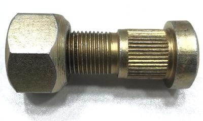 REAR WHEEL BOLT (KNURLED) SIZE 5/8" X 2 3/16" UNF (GRIP 0.71") 10MM EXTRA LONG FOR YS
