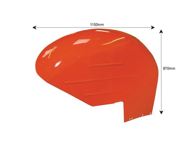 Fender - LH 11 Inch Drop (OEM Red Colour Powder Coating)