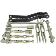 3 Point Rear Linkage HITCH KIT Kit Includes:
 2 Lift Arms
 1 Adjustable Leveling Arm
 1 Stabilizer Bar
 2 Stabilizer Chain Assemblies
 1 Adjustable Top Link
 2 Leveling Arm Brackets