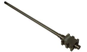 STEERING SHAFT WITH MAIN NUT ASSY O/M WITHOUT BALL DOUBLE CUT TYPE