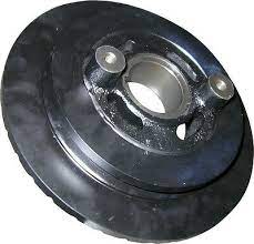CRANK SHAFT PULLEY SINGLE GROOVE OUTER DIA= 5.577" INNER DIA= 1.497"